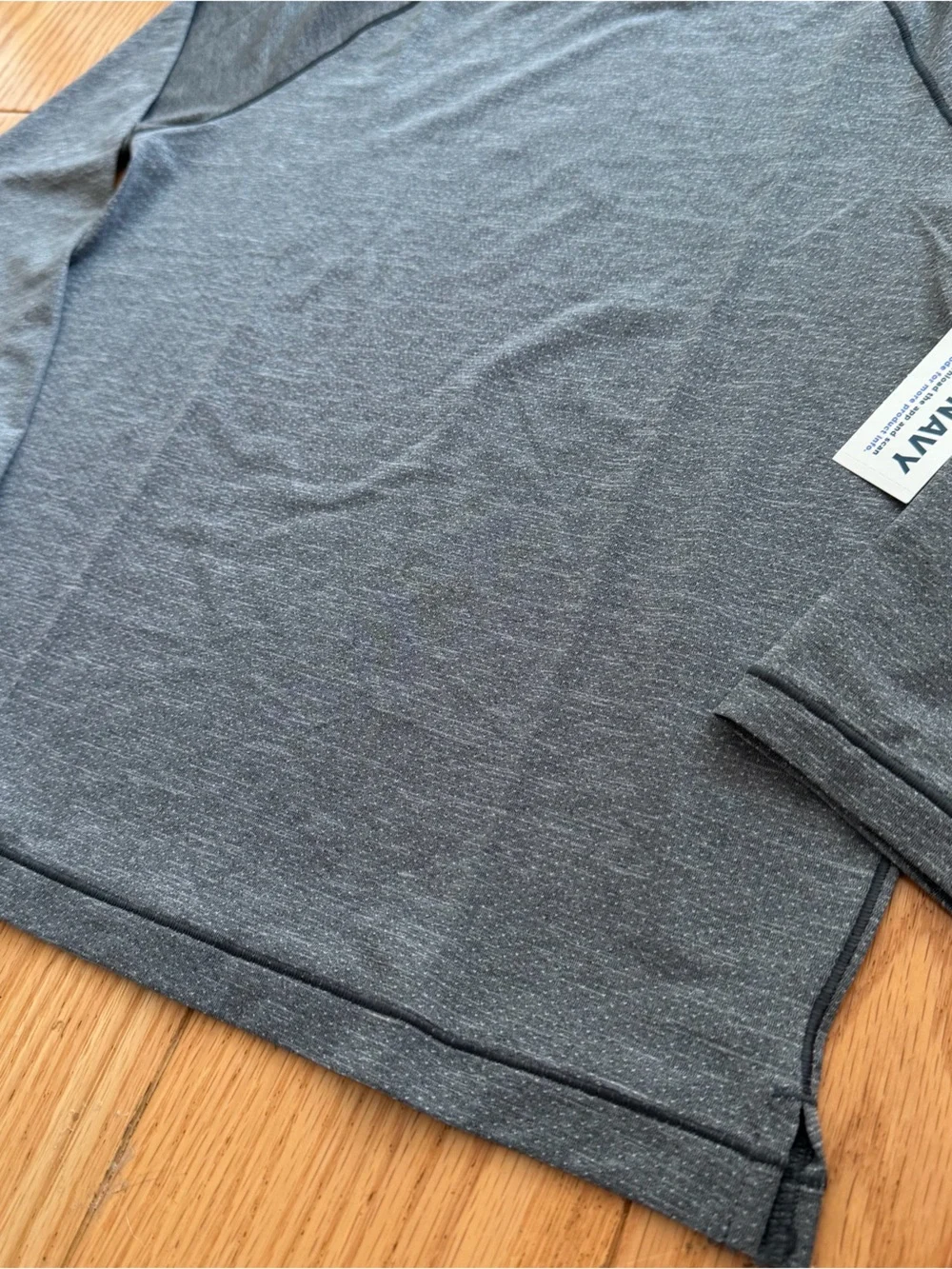 New Old Navy Small boy active long-sleeve t-shirt go dry cool
